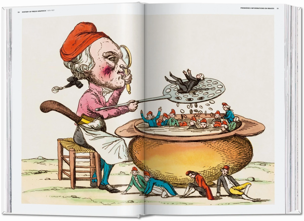 TASCHEN History of Press Graphics. 1819–1921 Riesige Rabatte