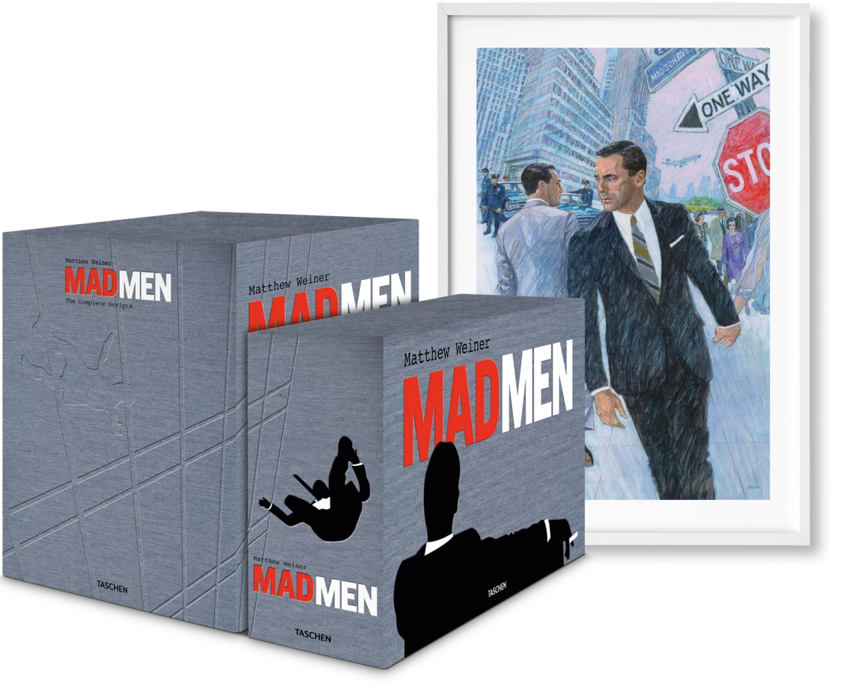 TASCHEN Matthew Weiner. Mad Men. Art Edition No. 1–500. Script Edition
