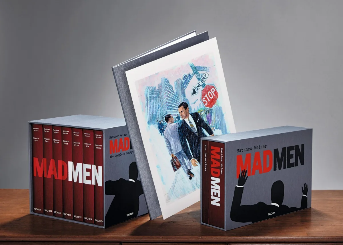 TASCHEN Matthew Weiner. Mad Men. Art Edition No. 1–500. Script Edition Kostenloser Versand