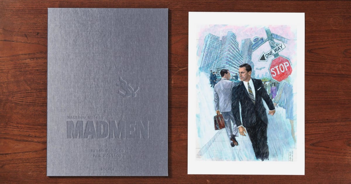 TASCHEN Matthew Weiner. Mad Men. Art Edition No. 1–500. Script Edition Kostenloser Versand