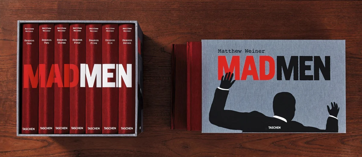 TASCHEN Matthew Weiner. Mad Men. Art Edition No. 1–500. Script Edition Kostenloser Versand