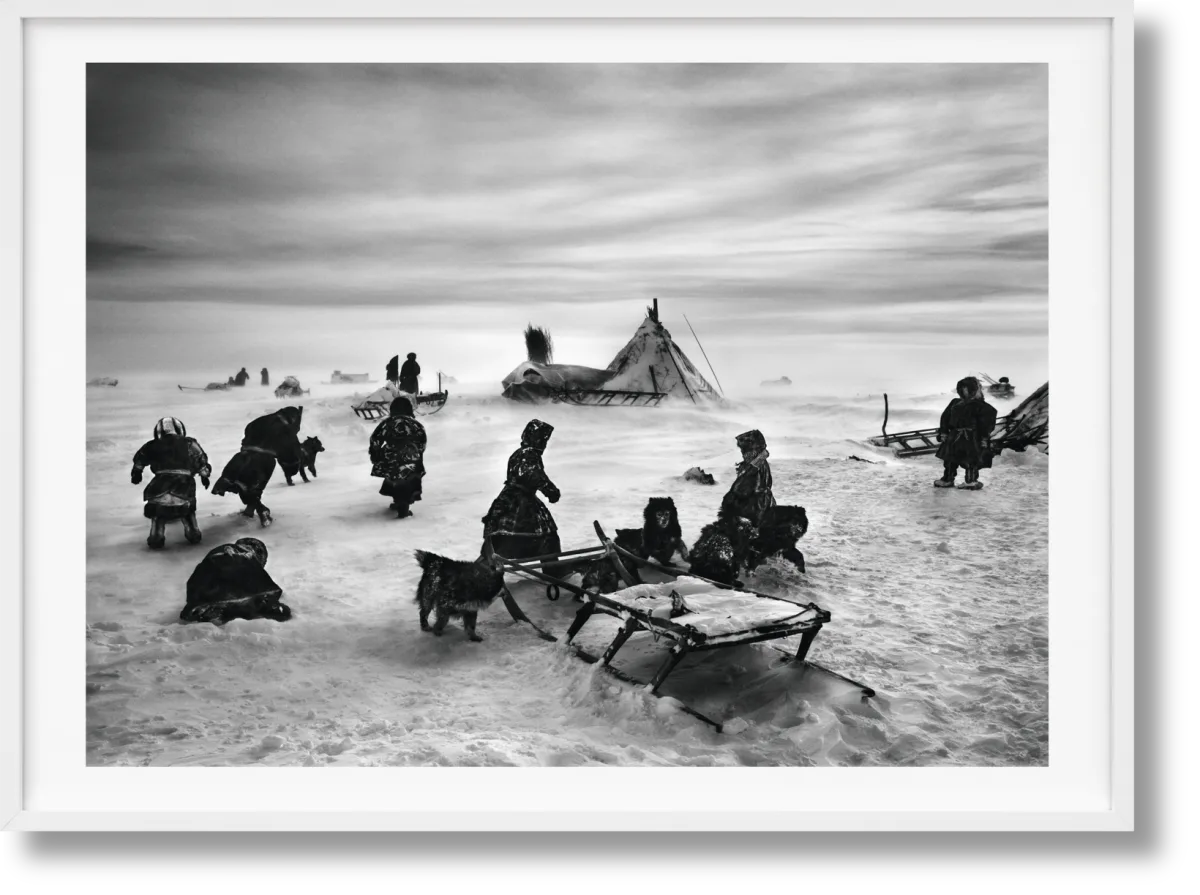 TASCHEN Sebastião Salgado. Genesis. Art Edition No. 101–200 ‘North of the Ob River, Yamal Peninsula, Siberia, Russia’