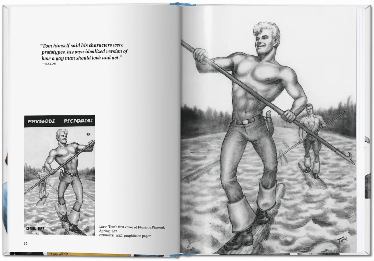 TASCHEN The Little Book of Tom. Blue Collar Begrenzt auf 3 Tage