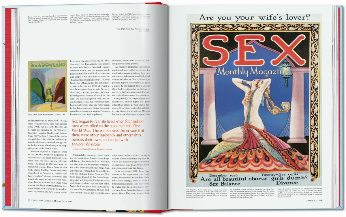 TASCHEN Dian Hanson’s: The History of Men’s Magazines. Vol. 1: From 1900 to Post-WWII Online