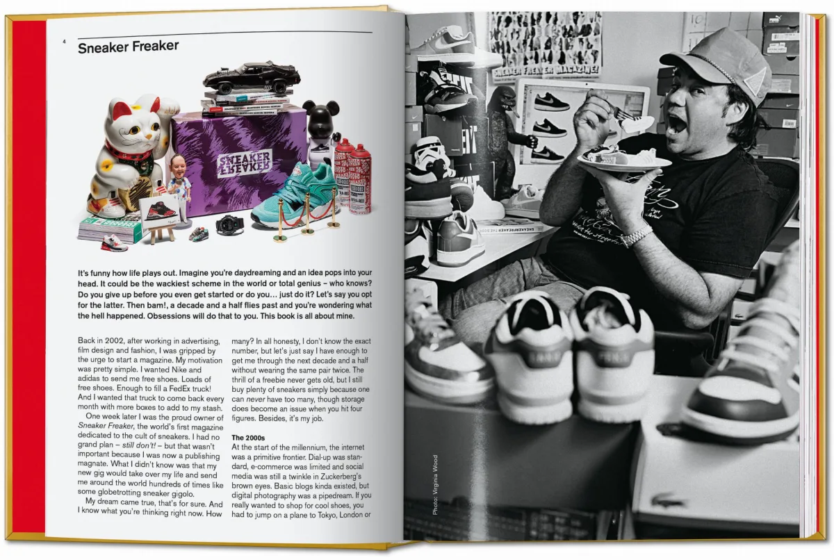 TASCHEN Sneaker Freaker. The Ultimate Sneaker Book. 40th Ed Kostenloser Versand