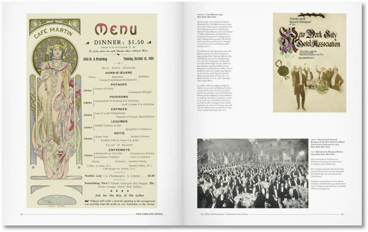 TASCHEN Menu Design in America Limitierter Zeitrabatt