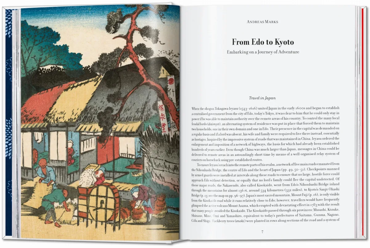 TASCHEN Hiroshige & Eisen. The Sixty-Nine Stations along the Kisokaido. 40th Ed Flash Sale