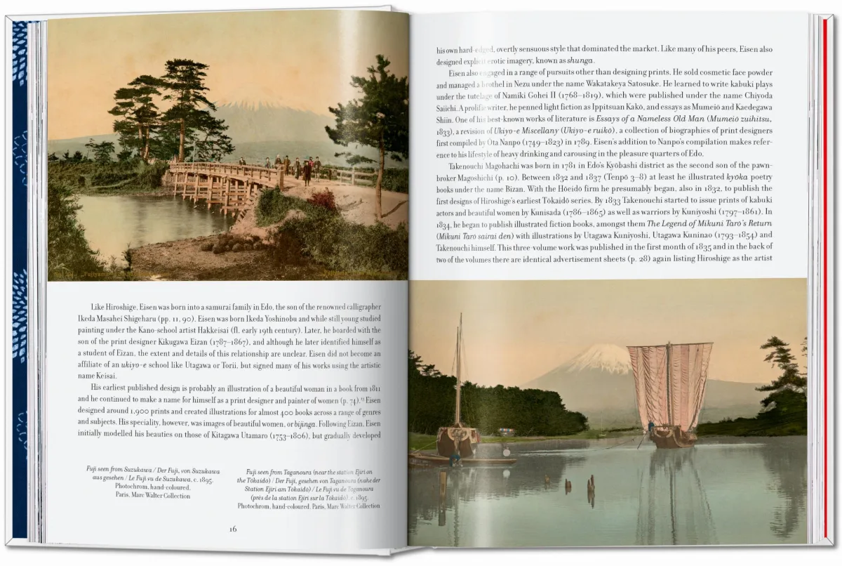 TASCHEN Hiroshige & Eisen. The Sixty-Nine Stations along the Kisokaido. 40th Ed Flash Sale