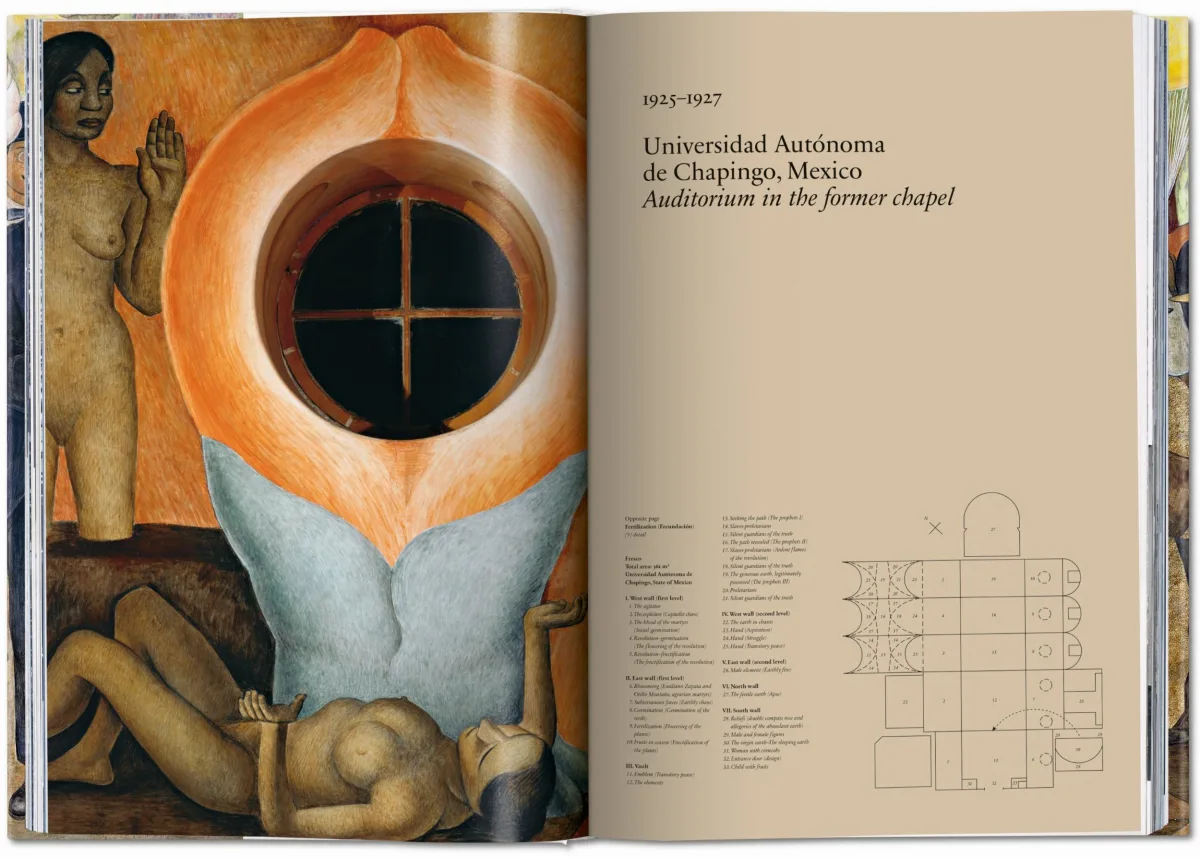TASCHEN Diego Rivera. Sämtliche Wandgemälde Kostenlose Rückgabe