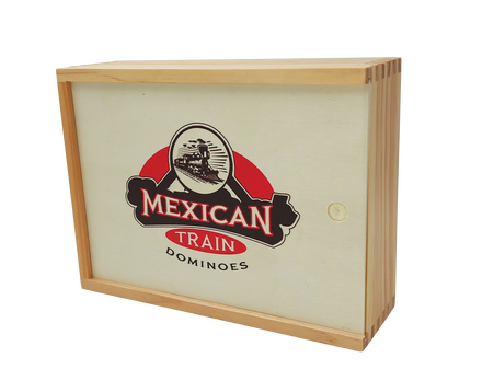 spieleoffensive Mexican Train in Holzbox Verkauf