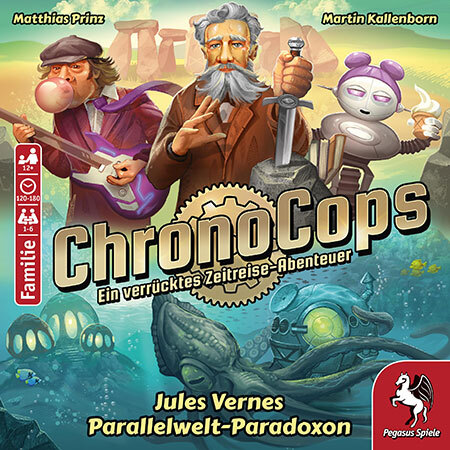 spieleoffensive ChronoCops  Jules Vernes Parallelwelt-Paradoxon Lagerräumung
