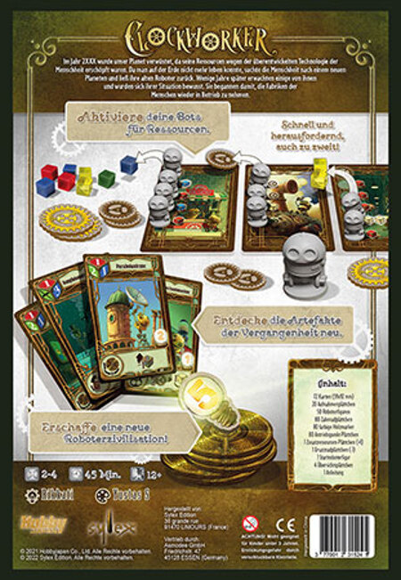 spieleoffensive Clockworker Limitierter Zeitrabatt