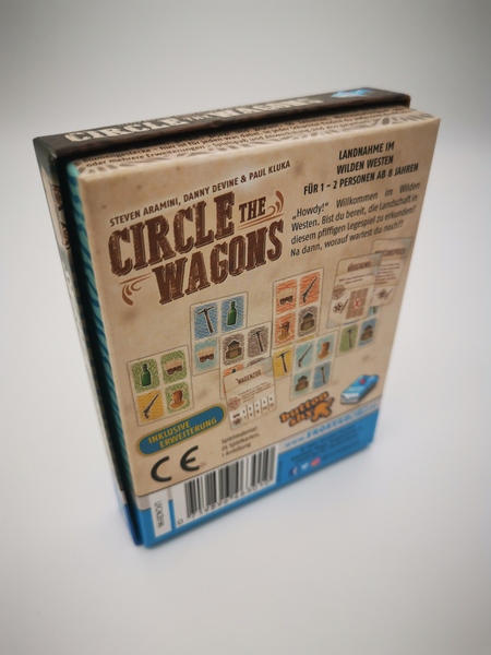 spieleoffensive Circle the Wagons (inkl. Erweiterung) Versandkostenfrei