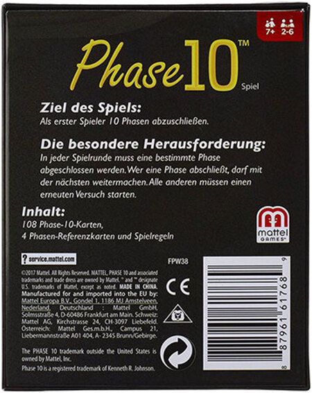 spieleoffensive Phase 10 - Kartenspiel Neueste Mode