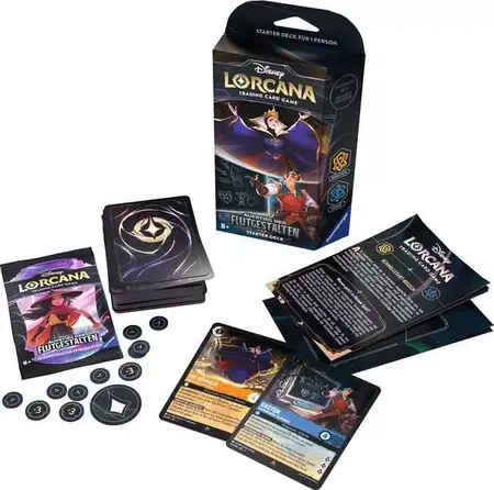 spieleoffensive Disney Lorcana: Set 2 - Aufstieg der Flutgestalten: Starter Deck Bernstein und Saphir zollfrei