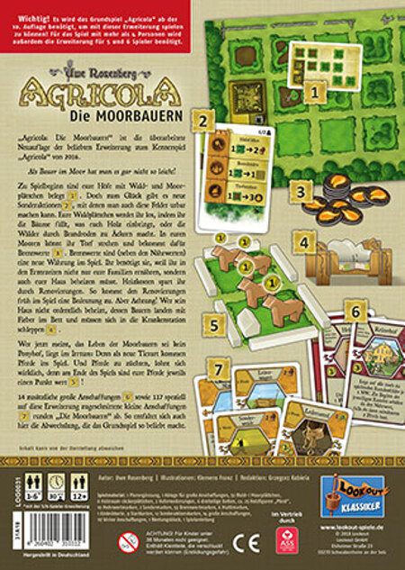 spieleoffensive Agricola - Die Moorbauern Erweiterung Saisonschlussverkauf