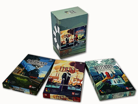 spieleoffensive Nano9Games - Teil 1 - Sammelbox (City Planner Empire Railways) Clearance-Verkauf