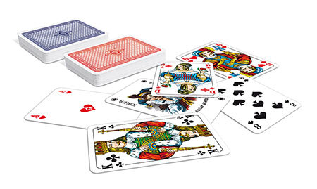 spieleoffensive Rommé mit französischem Bild - plastikfrei FSC Tiefpreis