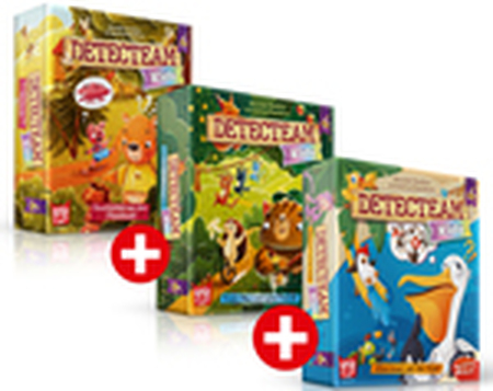 spieleoffensive Detecteam Kids - Bundle (3 Spiele mit je 3 Fällen) Kostenloser Versand international