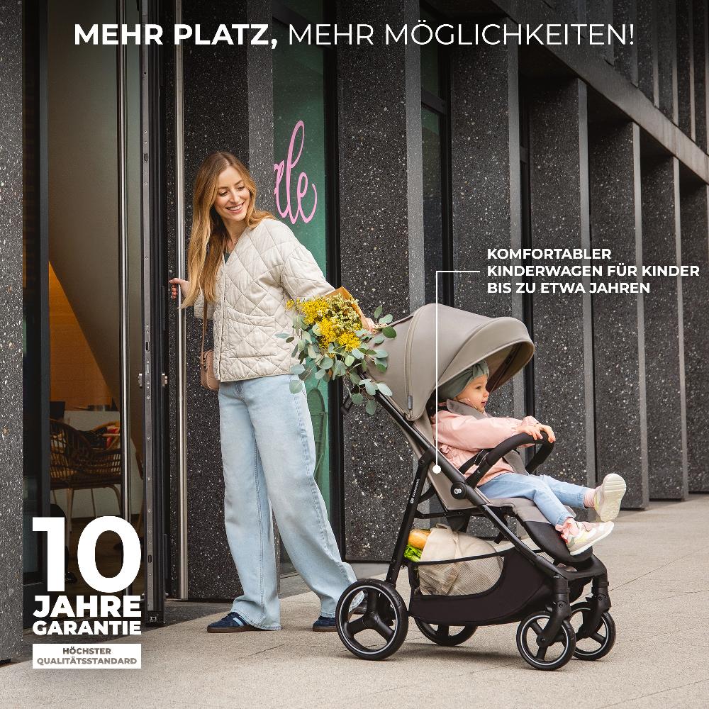 babymarkt Buggy TRIG 3 Beige Fabrik Onlineshop