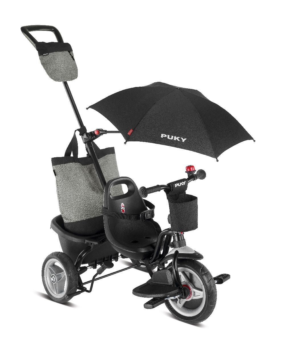 babymarkt 4 in 1 Dreirad Ceety Comfort schwarz 2442