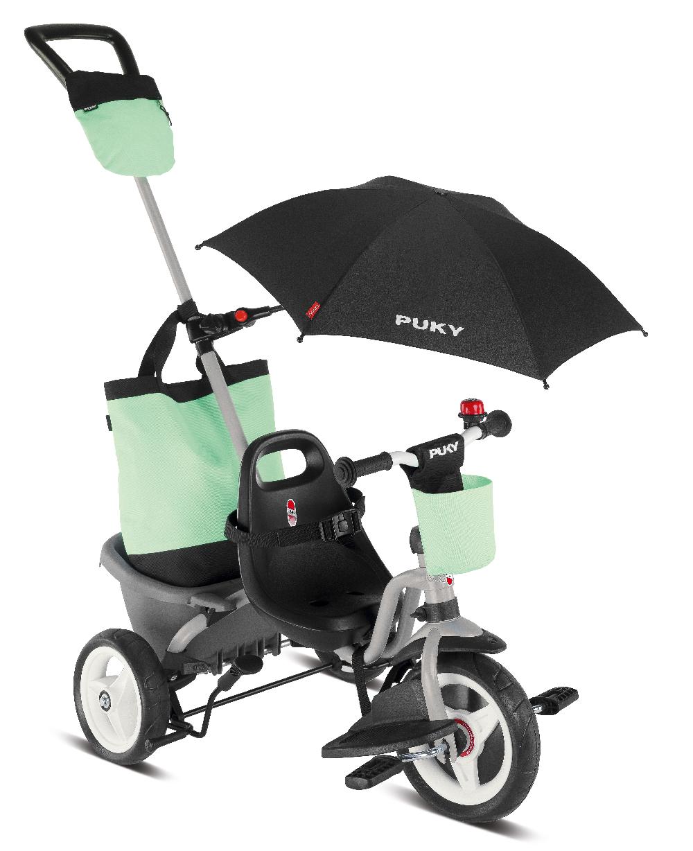 babymarkt 4 in 1 Dreirad Ceety Comfort lichtgrau 2440