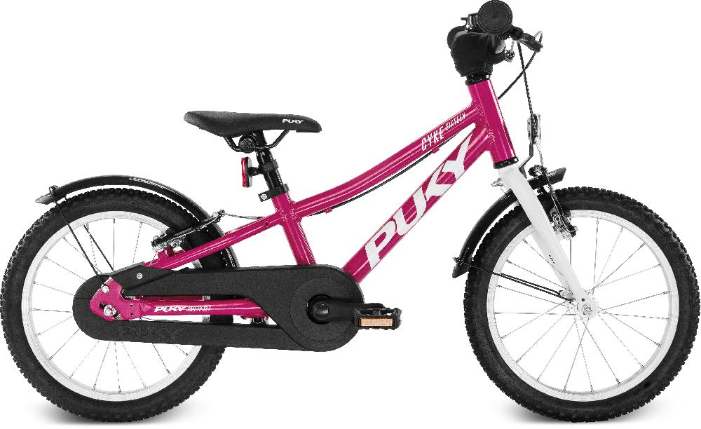 babymarkt Kinderfahrrad CYKE 16 Freilauf berry/white