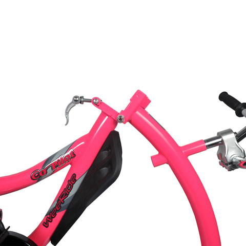 babymarkt Tandem Fahrradanhänger Copilot Pink Räumungsverkauf