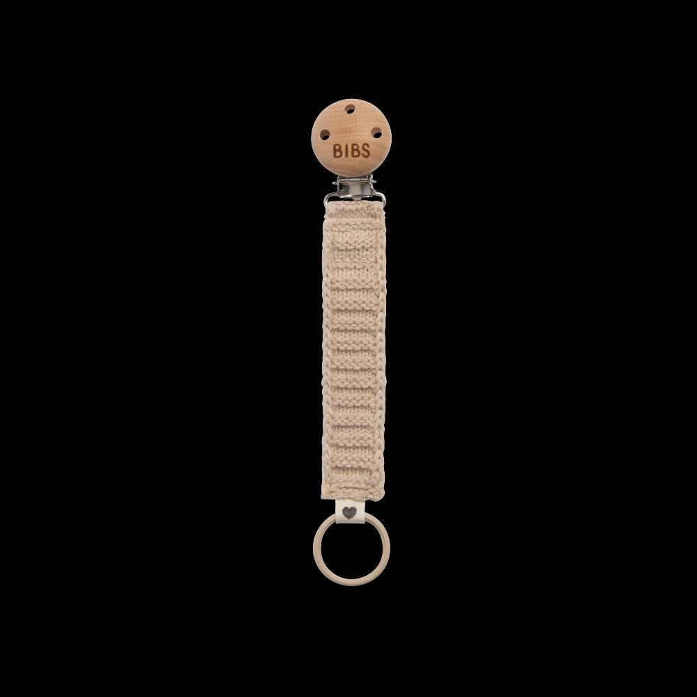 babymarkt Schnullerkette geflochten Vanilla