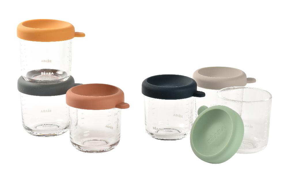 babymarkt Portionsbehälter 6er Set aus Glas sunrise Clearance-Verkauf
