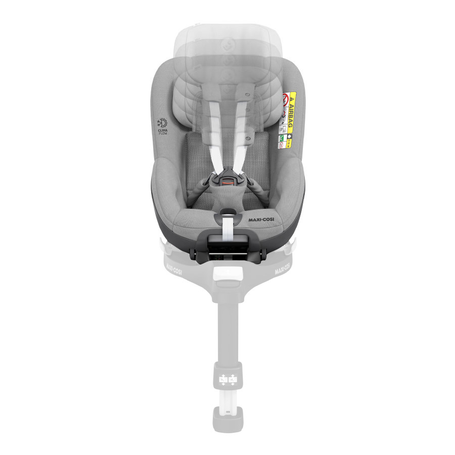 babymarkt Reboarder Pearl 360 Authentic Grey inkl. Neugeboreneneinlage im Angebot