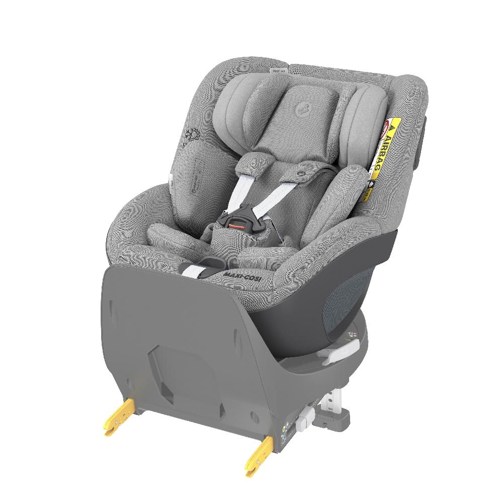 babymarkt Reboarder Pearl 360 Authentic Grey inkl. Neugeboreneneinlage im Angebot