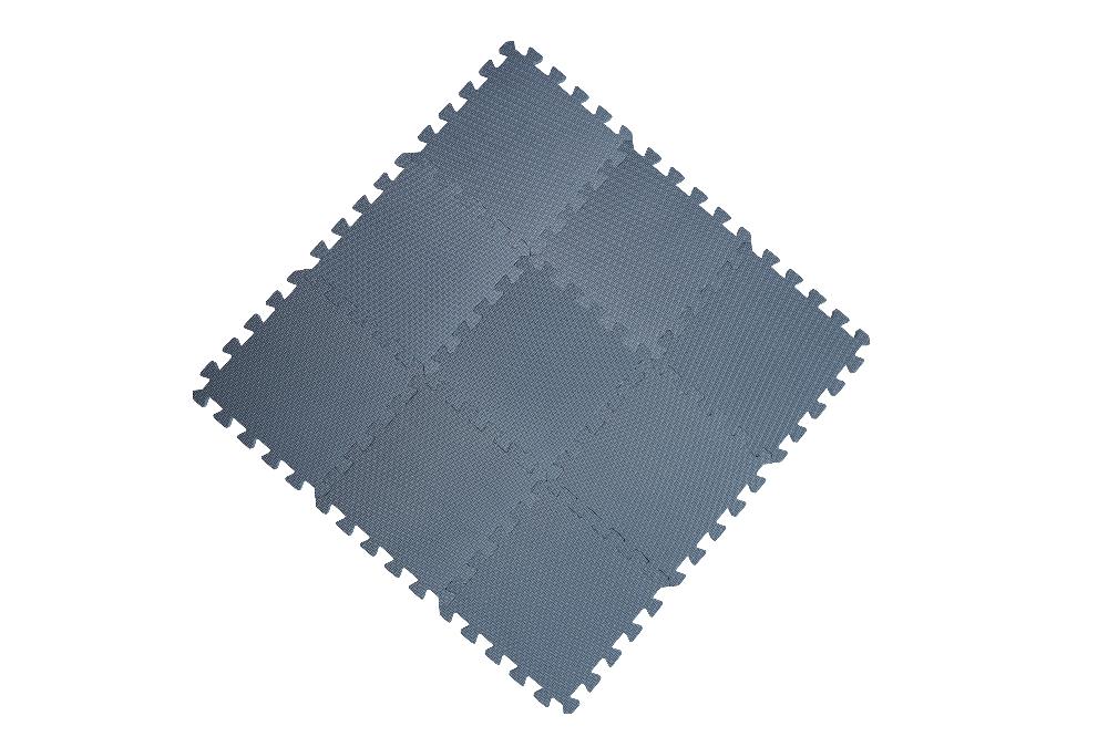 babymarkt BabyDan Spielmatte blau