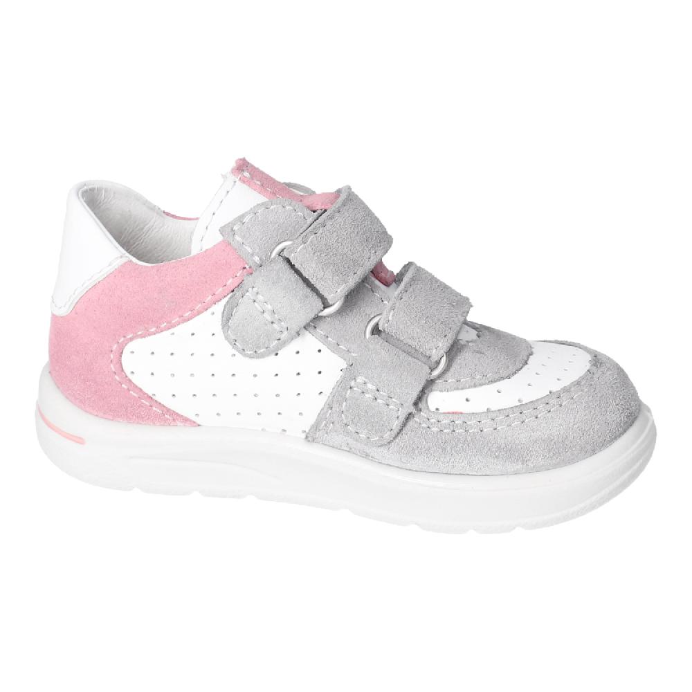 babymarkt Lauflernschuh Emmo weiss/mallow (mittel) Jubiläumsangebot