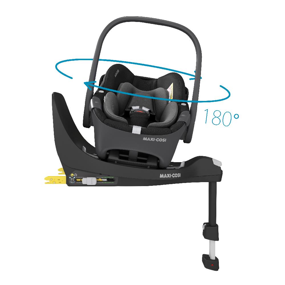 babymarkt Set Babyschale Pebble 360 Essential Black plus Basisstation FamilyFix 360 Nur für heute