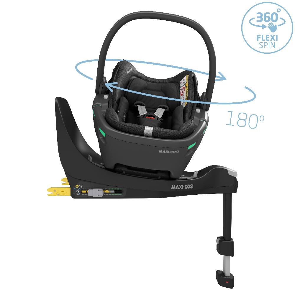babymarkt Set Babyschale Coral 360 Essential Black plus Basisstation FamilyFix 360 Speichern exportieren