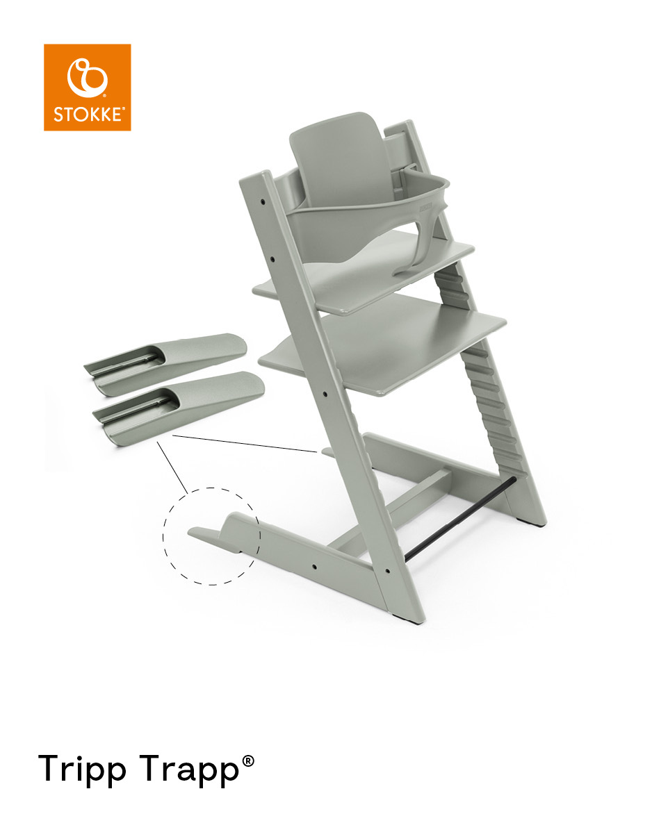 babymarkt Tripp Trapp Hochstuhl Glacier Green + Gratis Baby Set V2 Glacier Green Rabatt