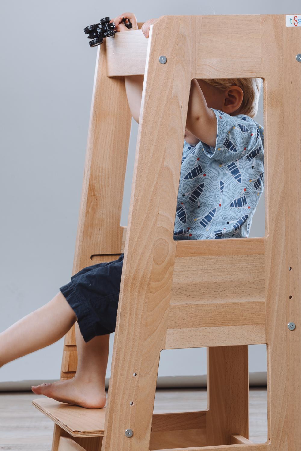babymarkt Lernturm Felix natur Versandkostenfrei