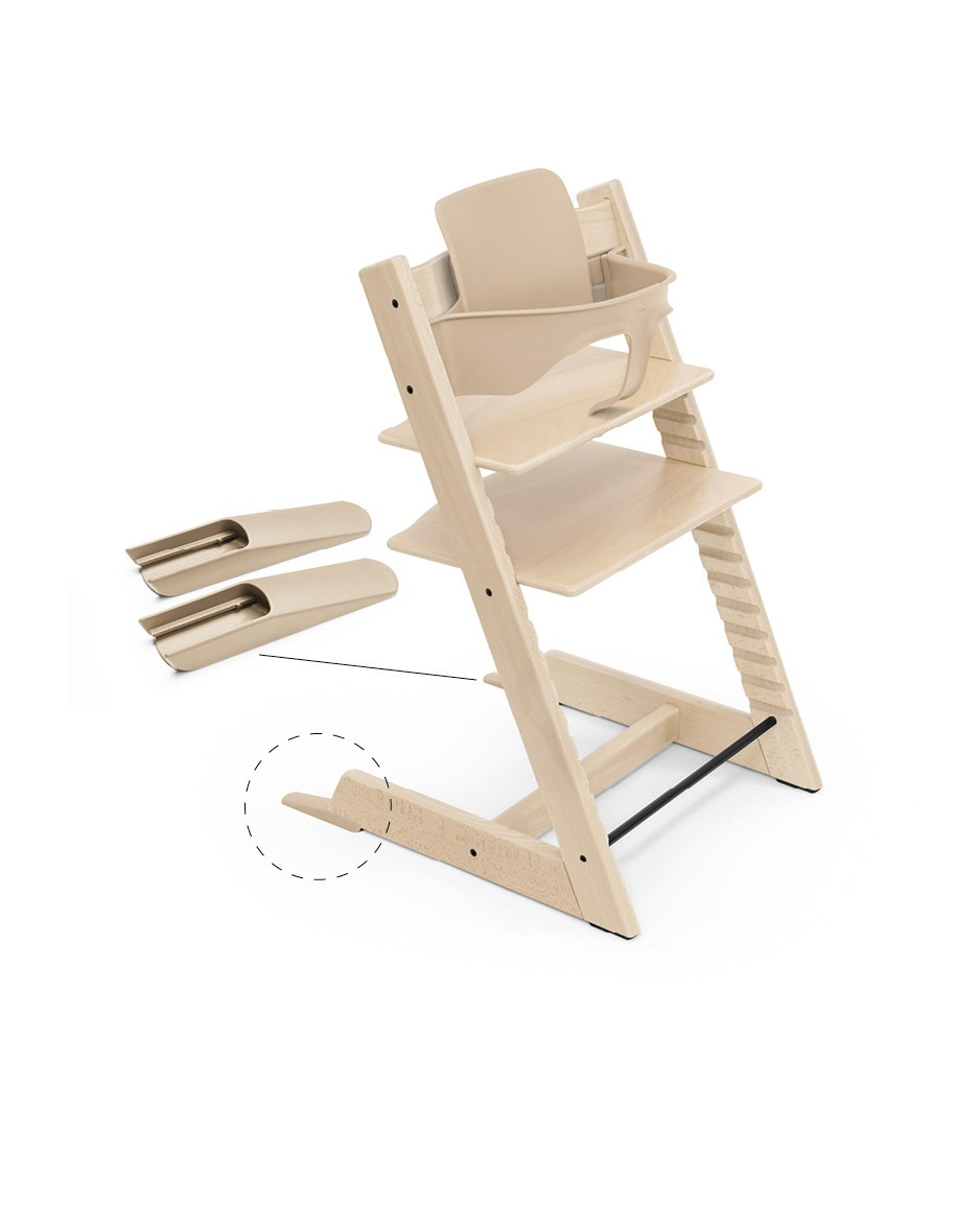 babymarkt Tripp Trapp Hochstuhl Buche natur + Gratis Baby Set V2 natur Großer Ausverkauf