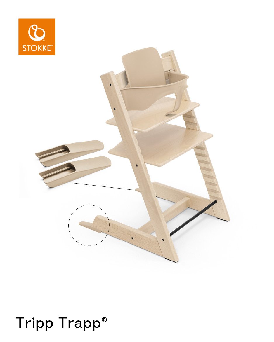 babymarkt Mega Tripp Trapp Set Hochstuhl Buche natur inkl. Newborn Set Grey und Baby Set V2 natur Online Shopping