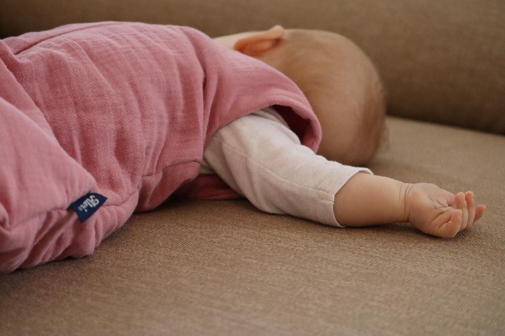 babymarkt 4-Seasons Mull-Schlafsack Fox Glove rosa Preisnachlass