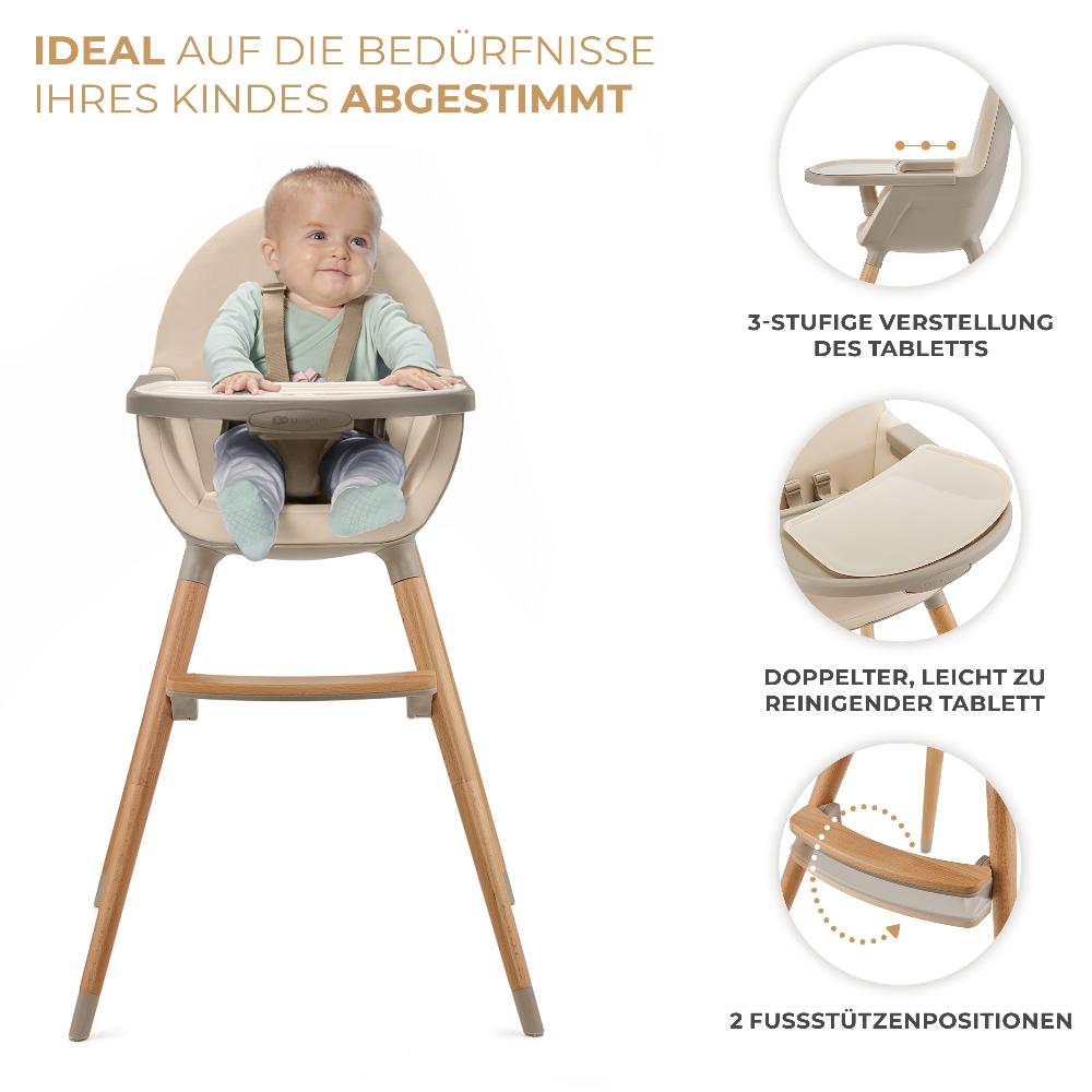 babymarkt Hochstuhl FINI 2 beige Muttertagsangebot