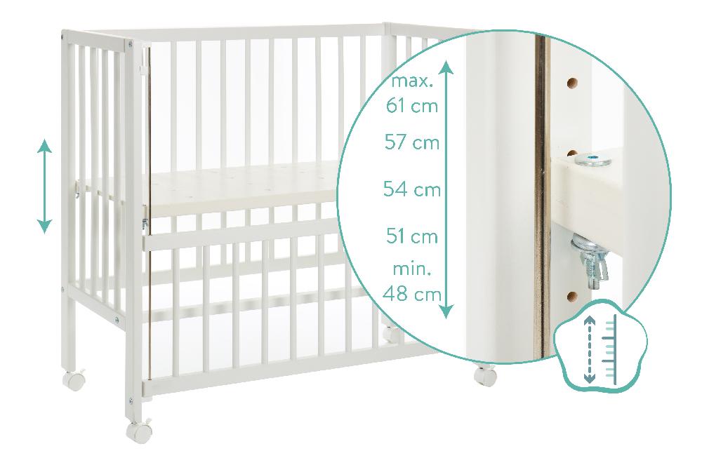 babymarkt Beistellbett Cocon weiß Zeitlich begrenztes Angebot