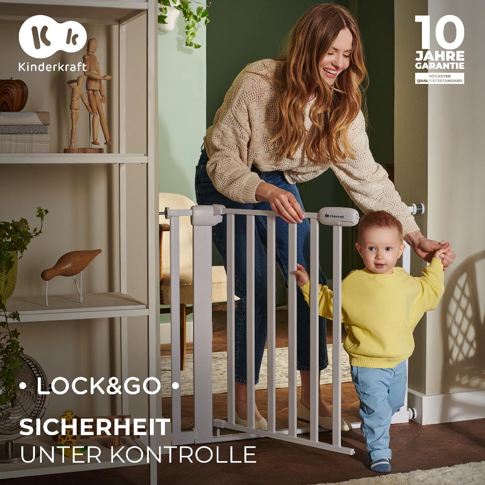 babymarkt Türschutzgitter LOCK&GO black Neuheiten