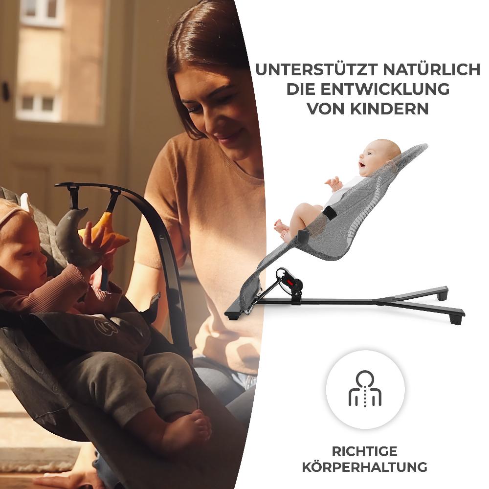 babymarkt Babywippe MIMI grey Kauf eins, bekomm eins gratis