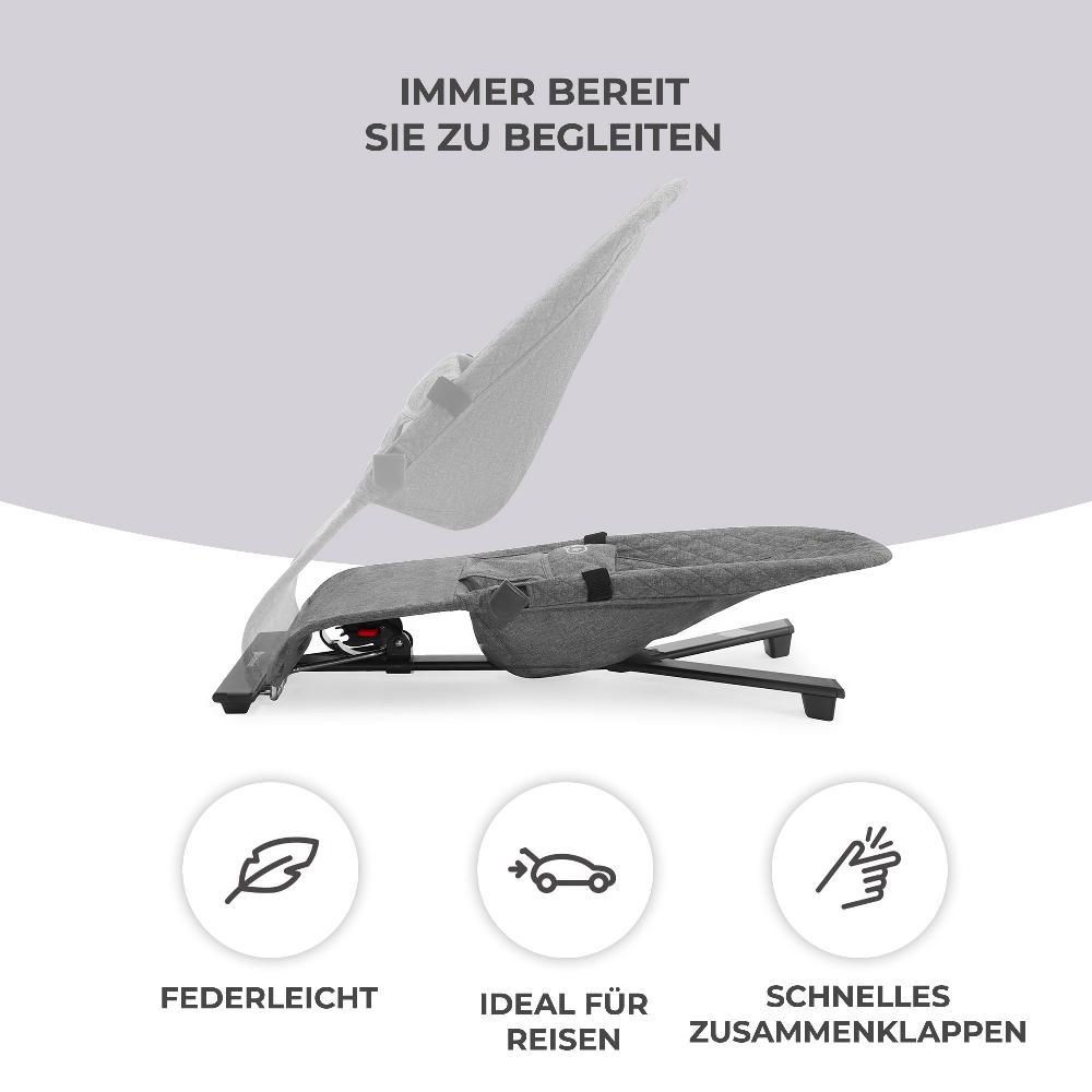 babymarkt Babywippe MIMI grey Kauf eins, bekomm eins gratis