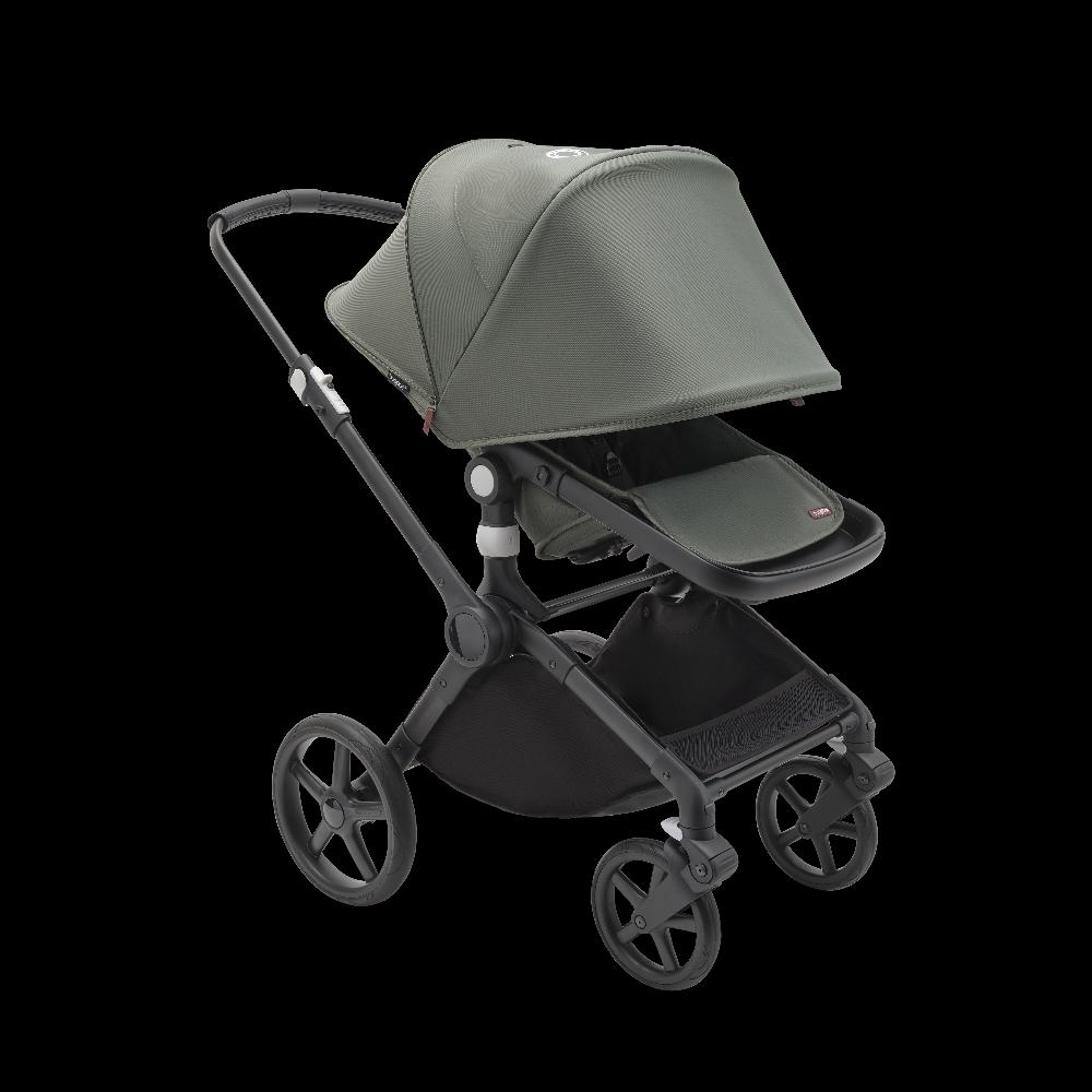 babymarkt Kinderwagen Fox Cub mit Liegeaufsatz und Sitz Black/Forest Green JETZT KAUFEN