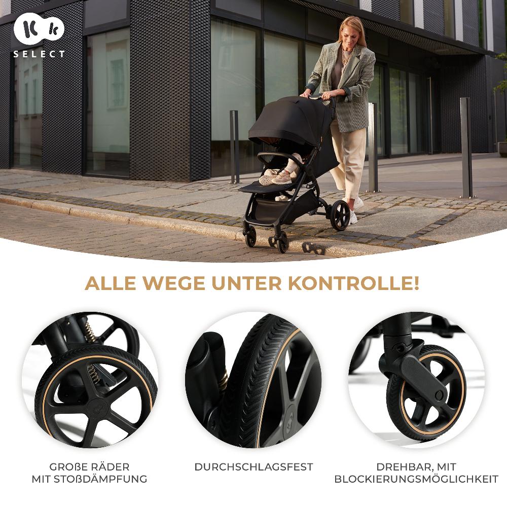 babymarkt Kinderwagen MITZY beige Vierteljährliche Förderung