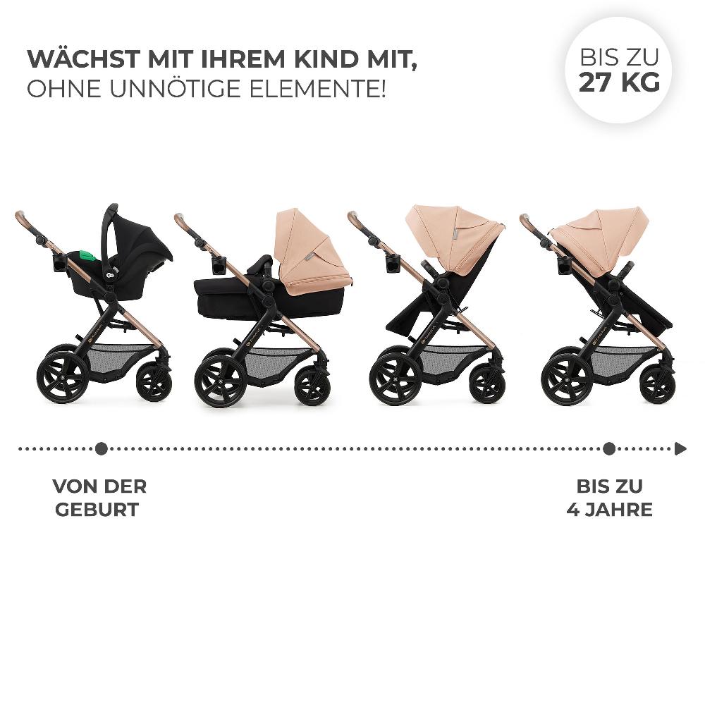babymarkt Kombikinderwagen 3 in 1 MOOV 2 beige Flash Sale