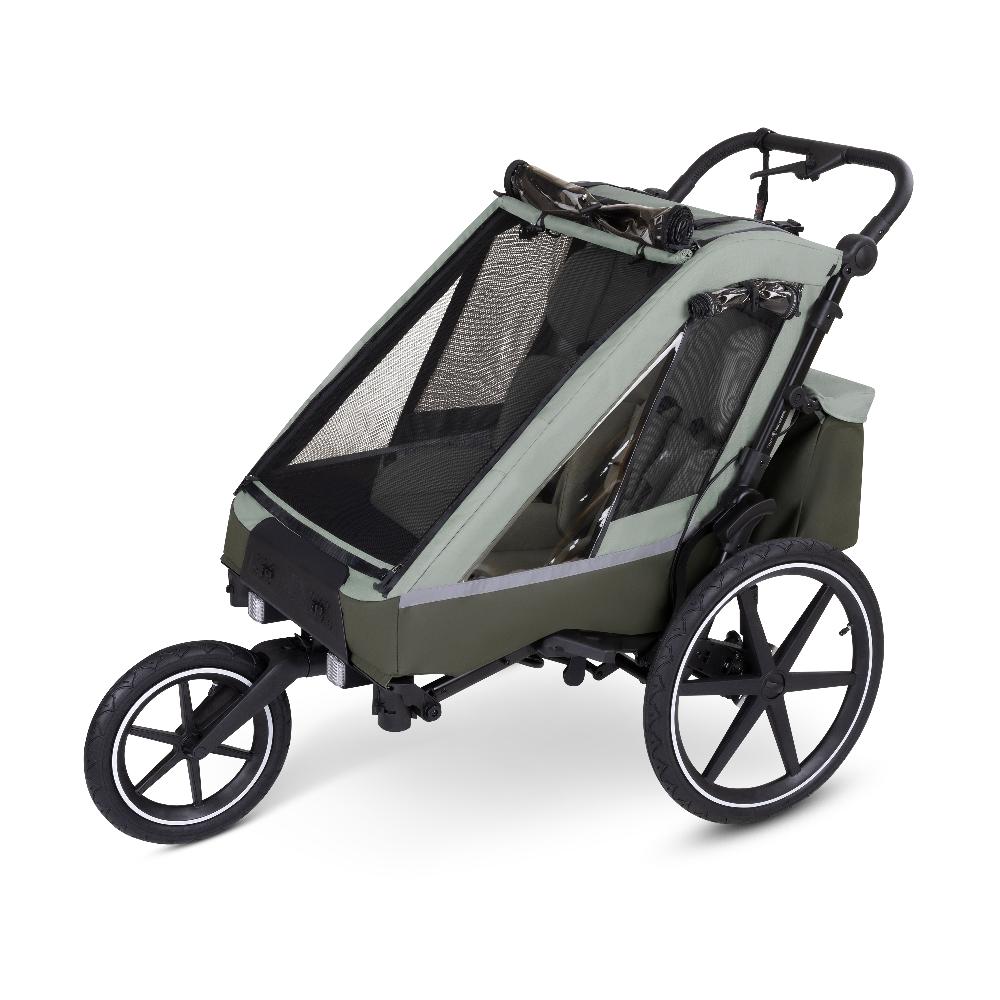 babymarkt Fahrradanhänger Tour olive Online Shopping
